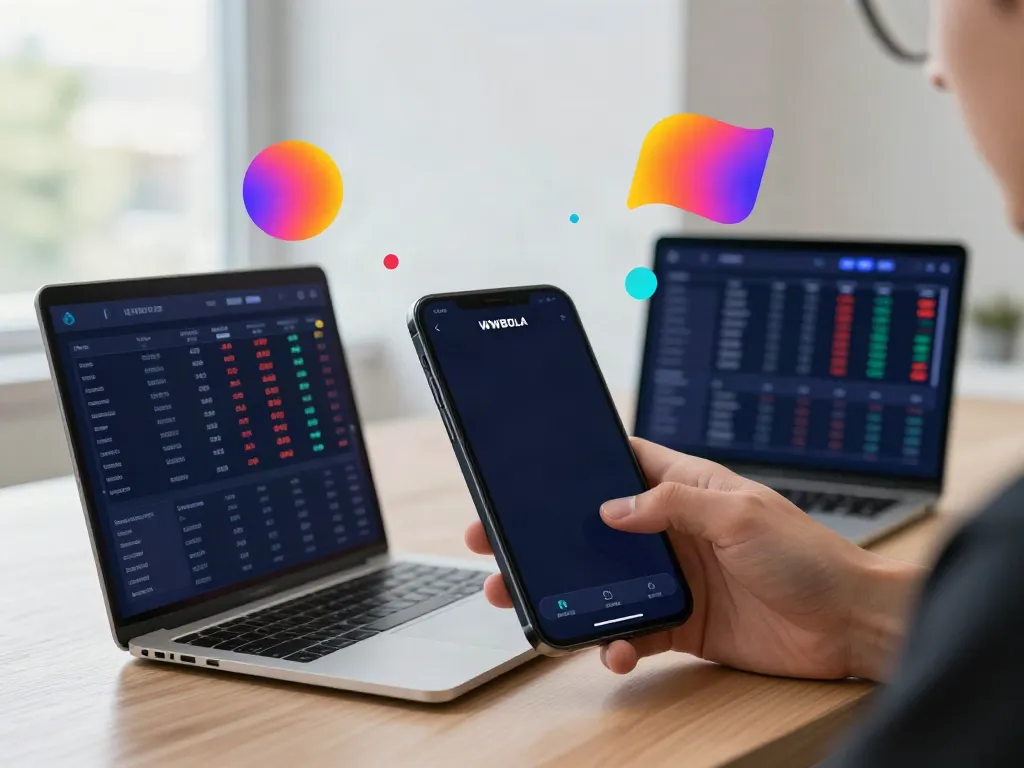 WWBOLA user engaging with sports betting app showcasing high odds in a vibrant urban setting.