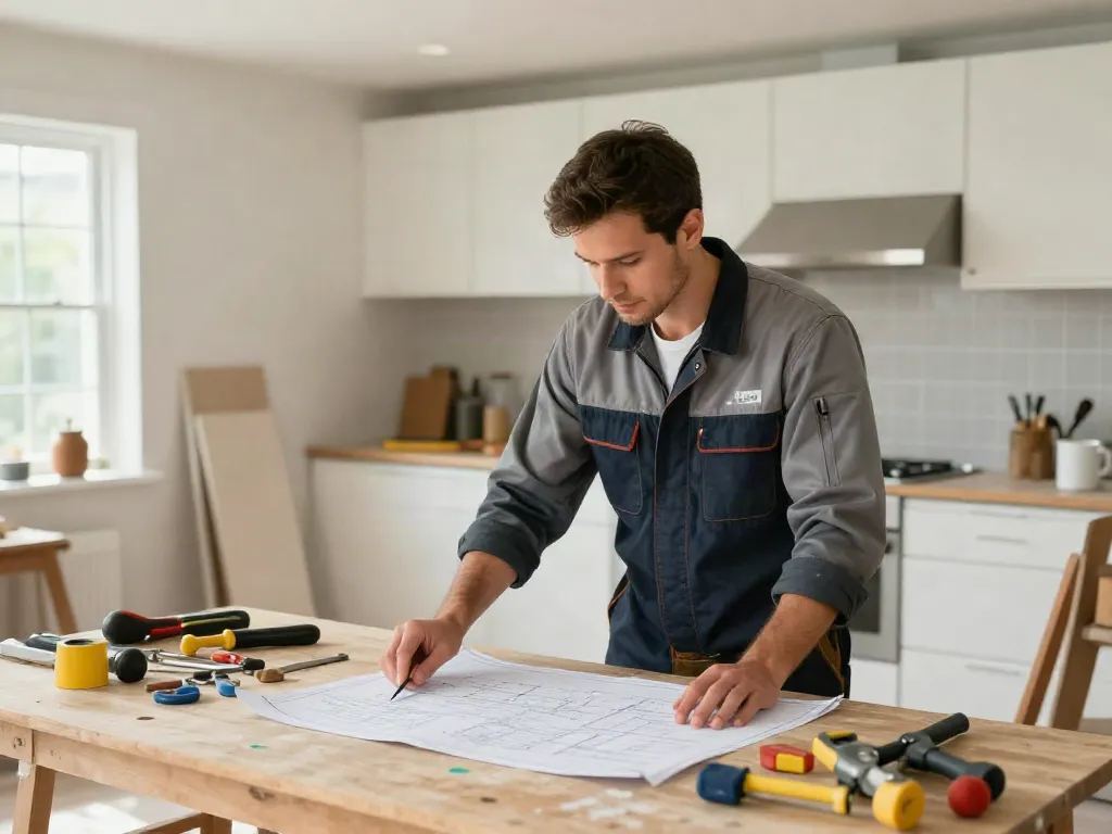 Professional contractor providing trusted local services at wish4d site.