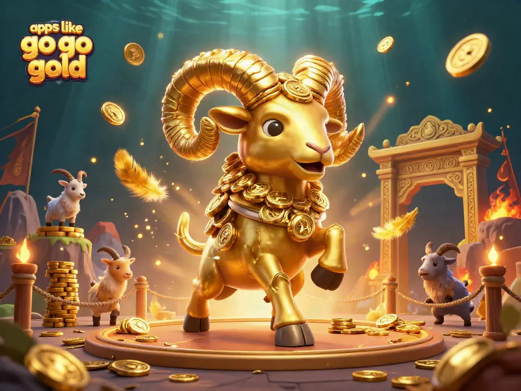 Play thrilling games with apps like go go gold featuring golden rams and vibrant casino elements.