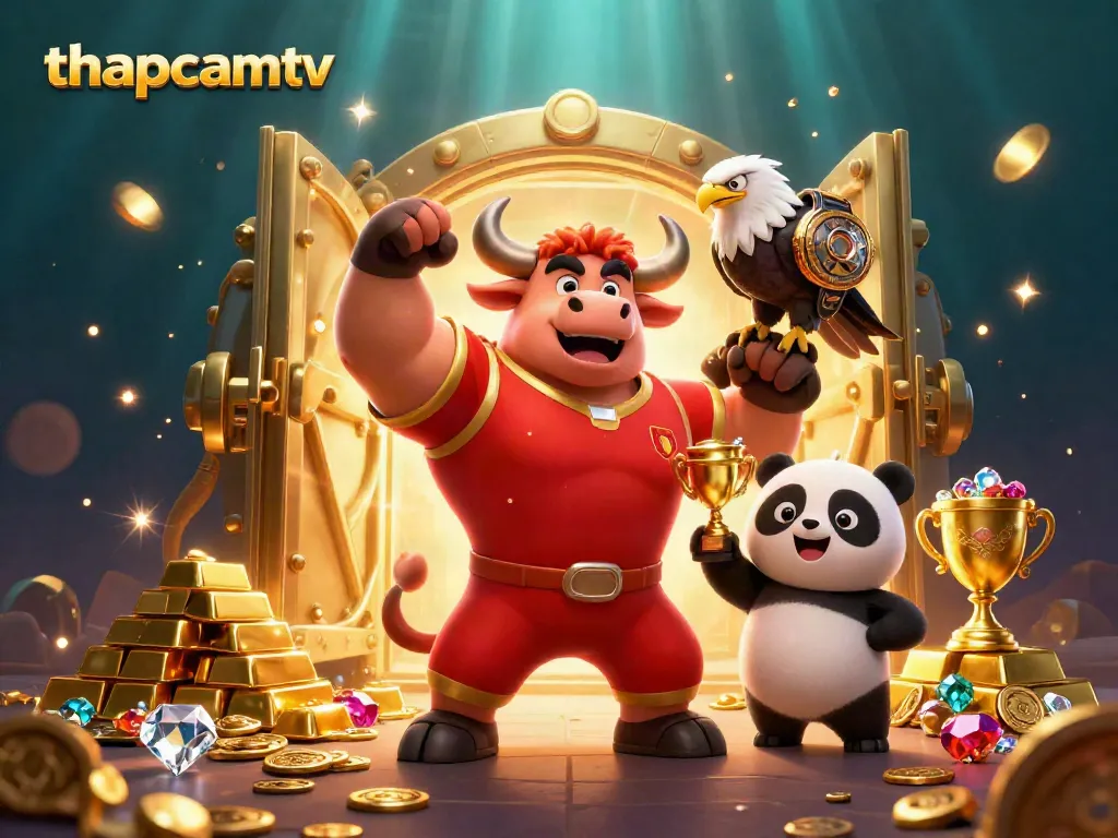 Experience thapcamtv's thrilling victories and jackpot joys in this vibrant illustration.