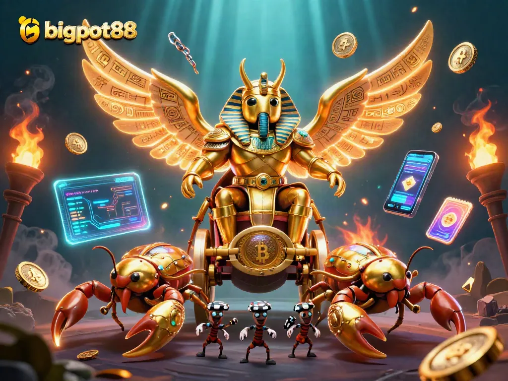 bigpot88 menampilkan skenario kasino dengan karakter unik dan elemen 3D yang menarik.