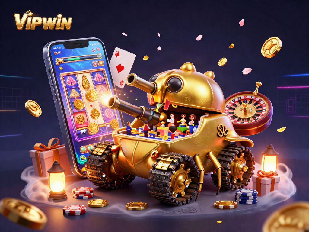 Experience excitement at VIPWIN with vibrant casino elements and immersive games.