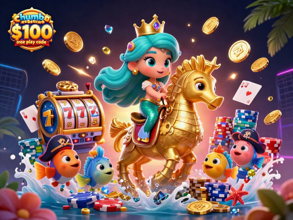 Experience the thrill of winning with chumba casino $100 free play code while enjoying vibrant casino-themed adventure.