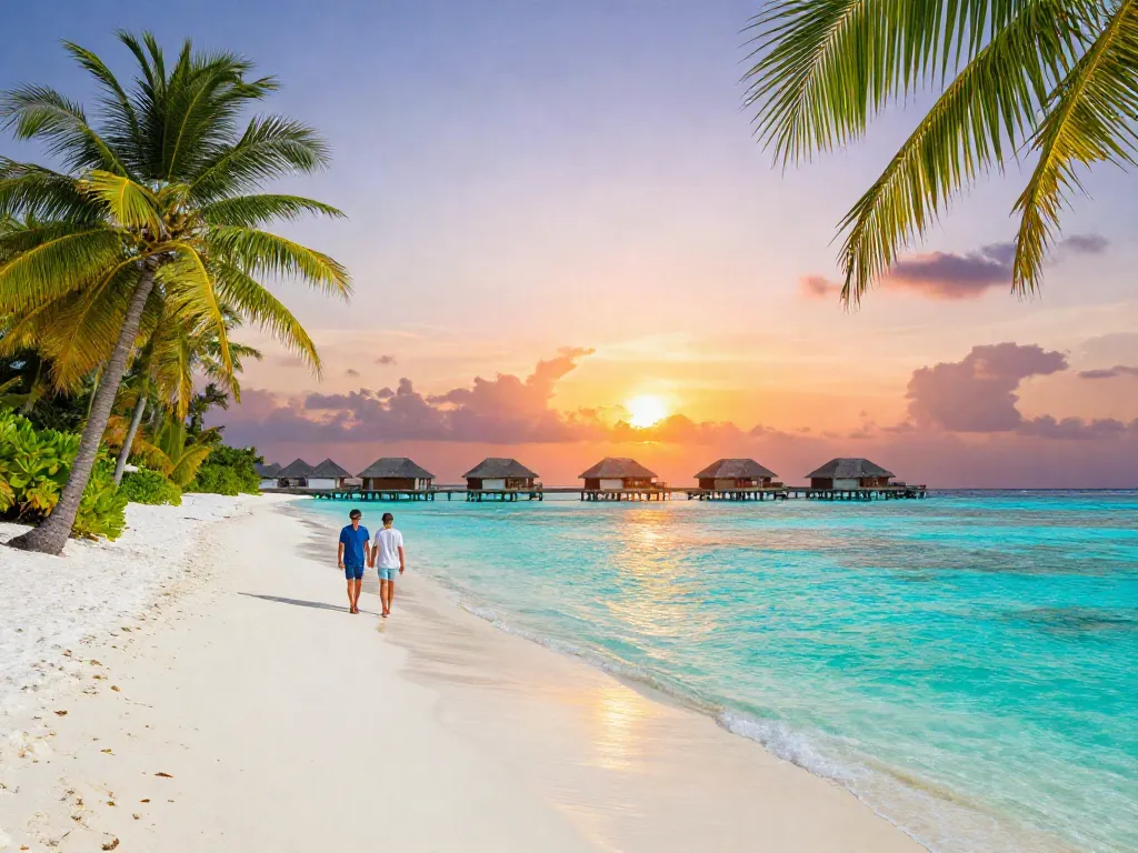 Captivating scenery of a tropical paradise beach reflecting the beauty of Thailand, featuring insights from the thailand elite visa review.