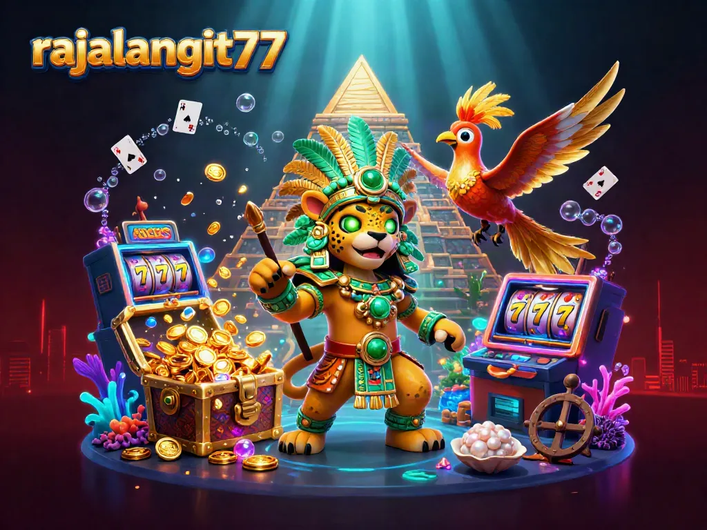 Menangkan jackpot di permainan slot dengan rajalangit77 yang menampilkan karakter unik dan elemen kasino