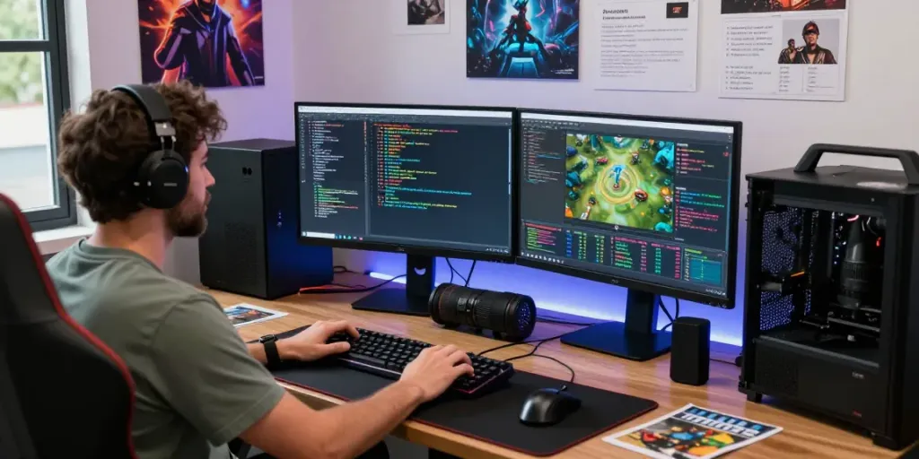 Developer enhancing bos88 online gaming experience with real-time analytics and game code.
