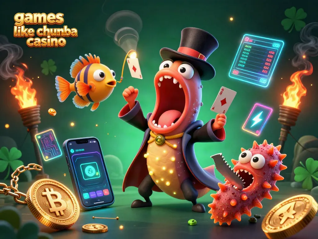 Engage in games like Chumba Casino with dynamic 3D elements and vibrant atmosphere.