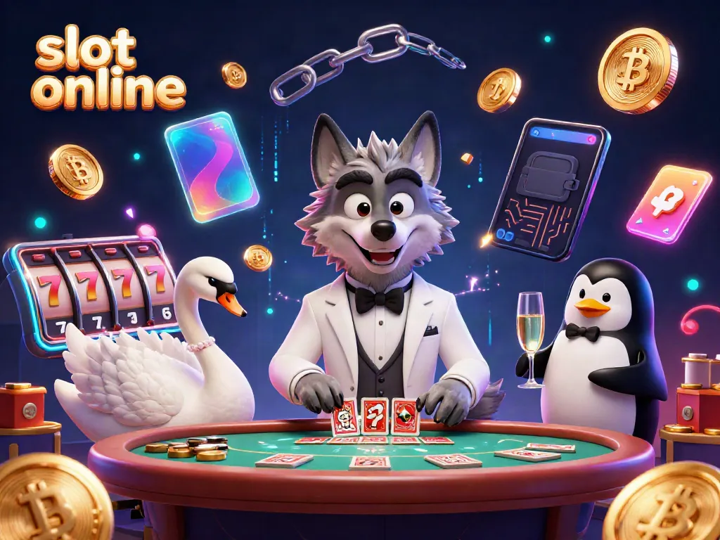 Join the fun with slot online games featuring vibrant characters in a glamorous casino setting.